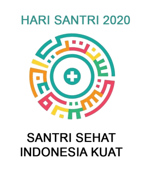 logo hari santri 2020 png