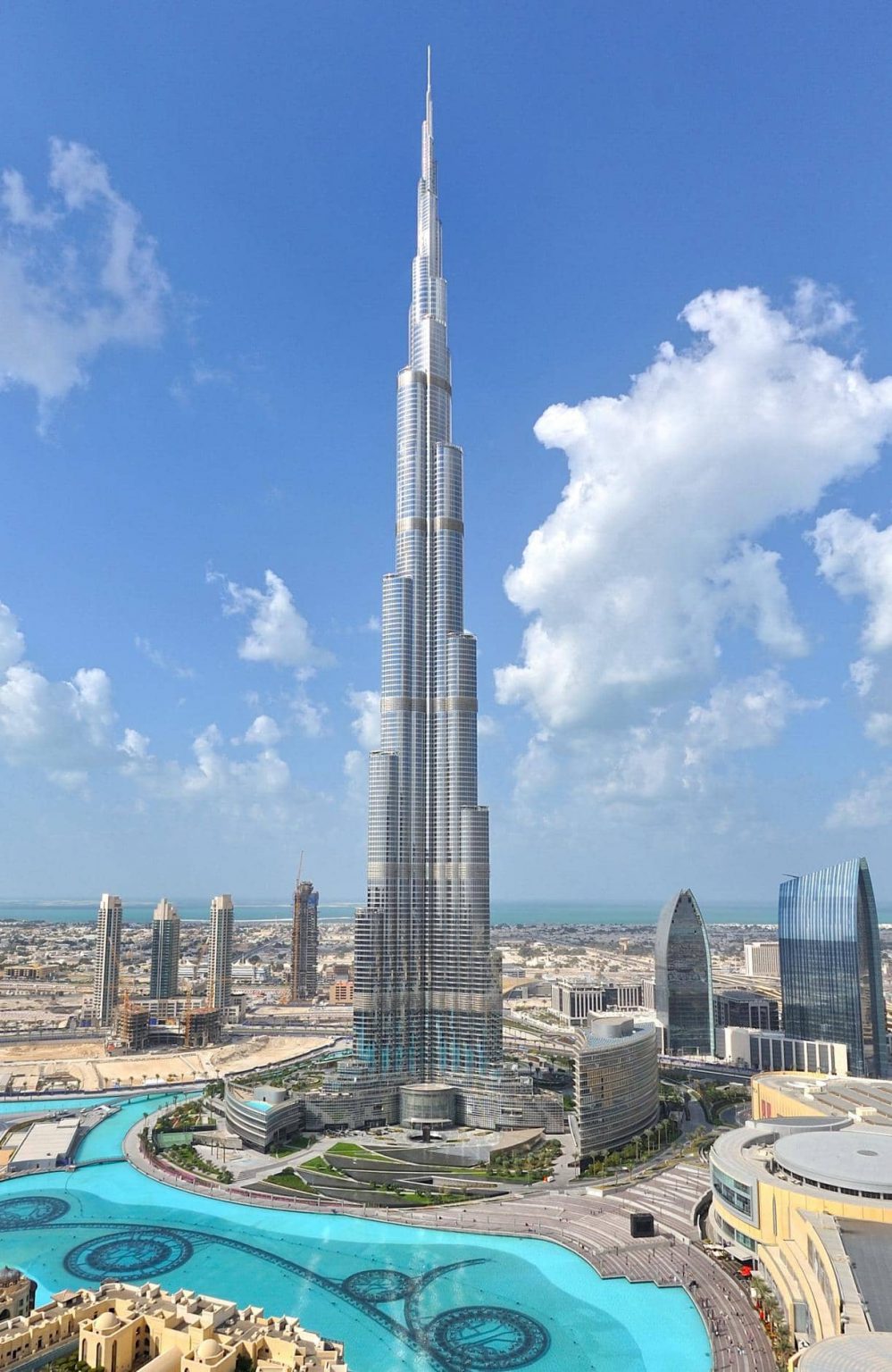 Gedung Tertinggi Di Dunia Dubai Burj Khalifa