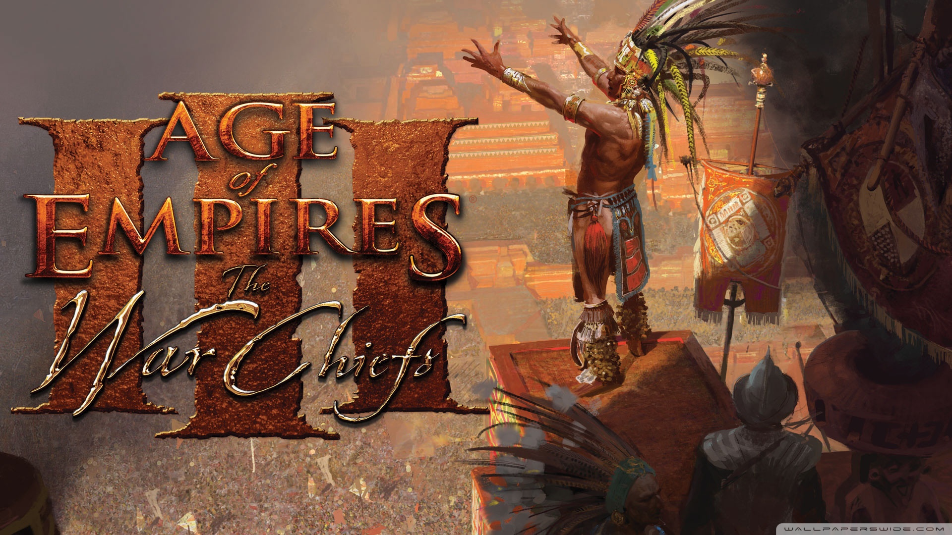 age of empires the warchiefs wallpaper