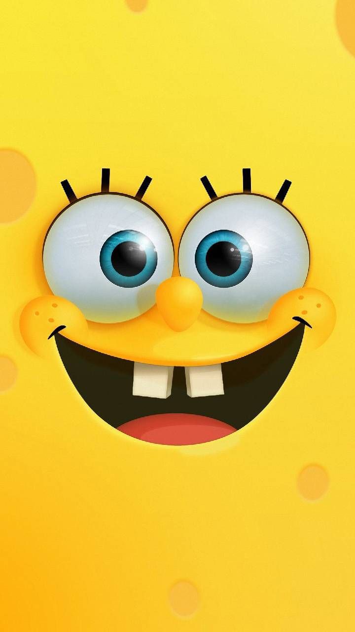 Spongebob Wallpaper Kartun Lucu Smile Phone