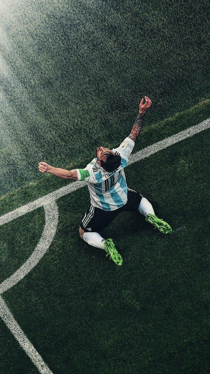 Lionel Messi Selebrasi Gol Argentina